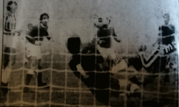 l'istantanea del gol di Silva a Varese